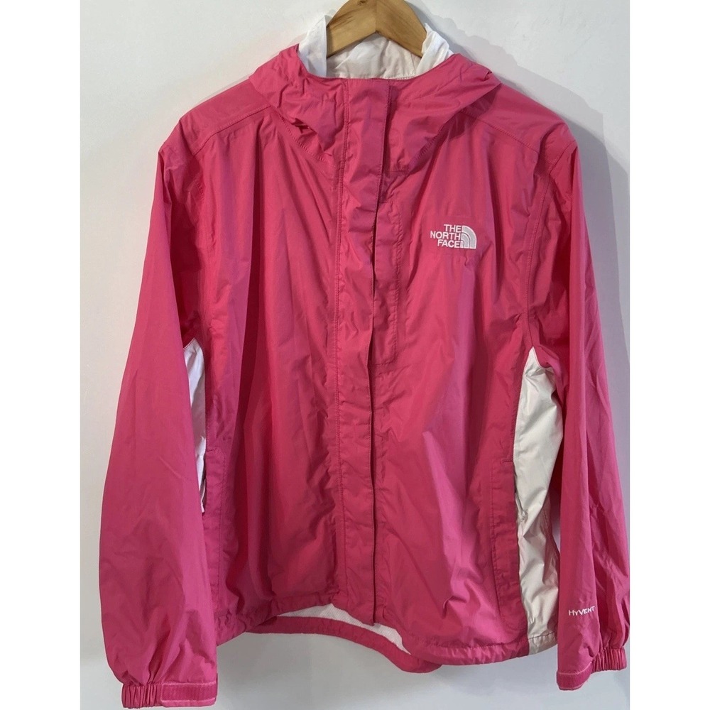Women's The North Face Stinson HYVENT Jacket Windbreaker Rain Totally Pink XL